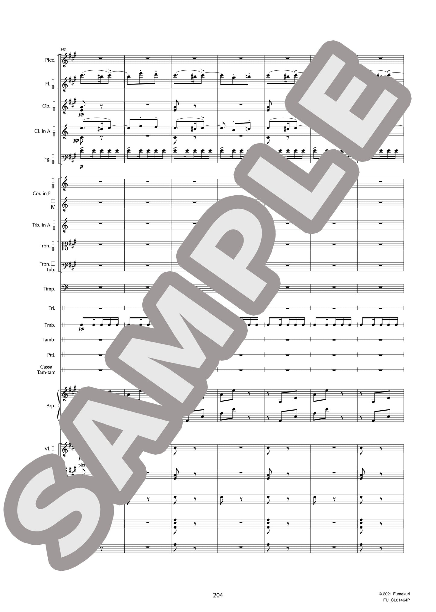 交響組曲「シェヘラザード」作品35(RIMSKY-KORSAKOV) / クラシック・オリジナル楽曲【中上級】