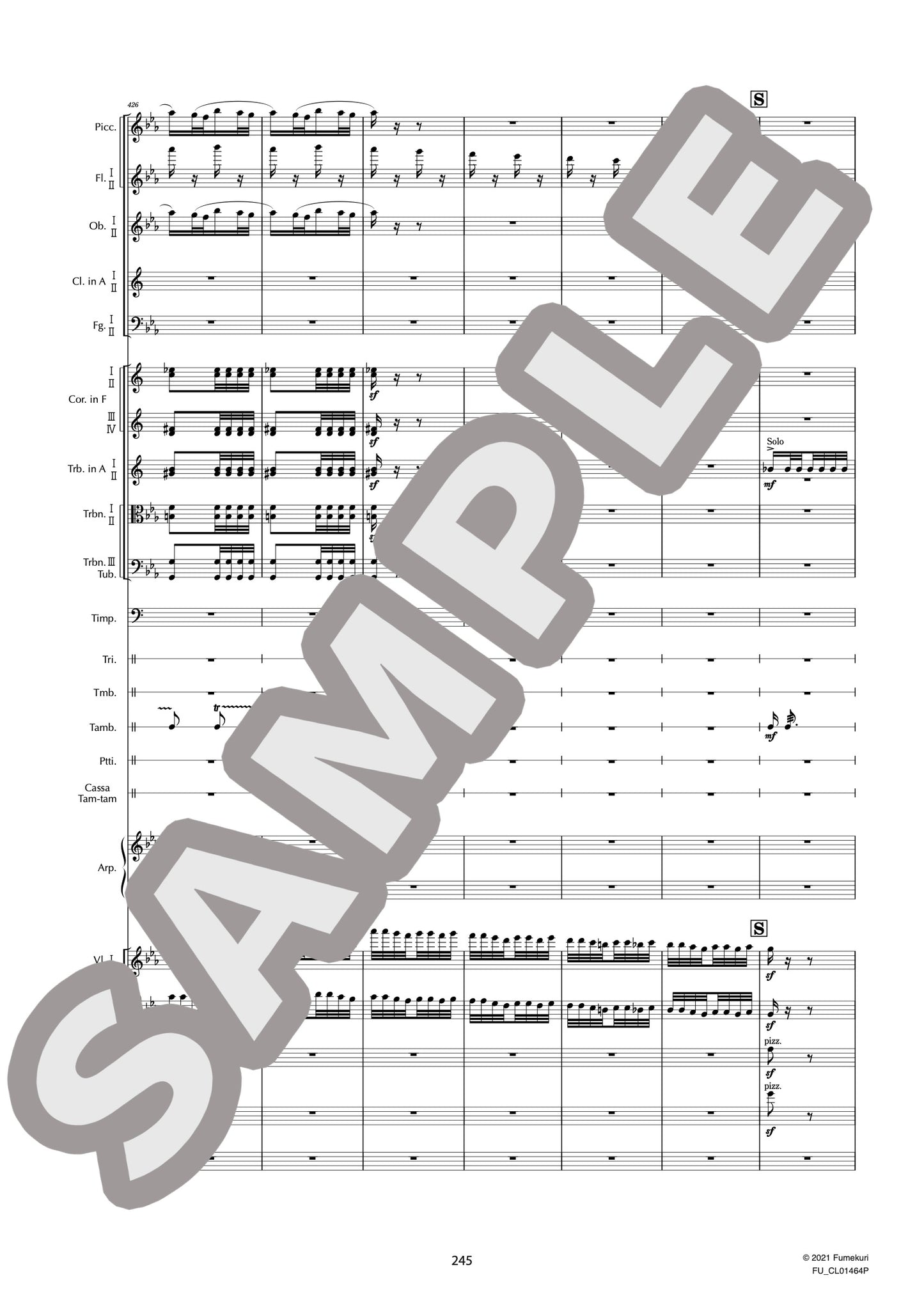 交響組曲「シェヘラザード」作品35(RIMSKY-KORSAKOV) / クラシック・オリジナル楽曲【中上級】