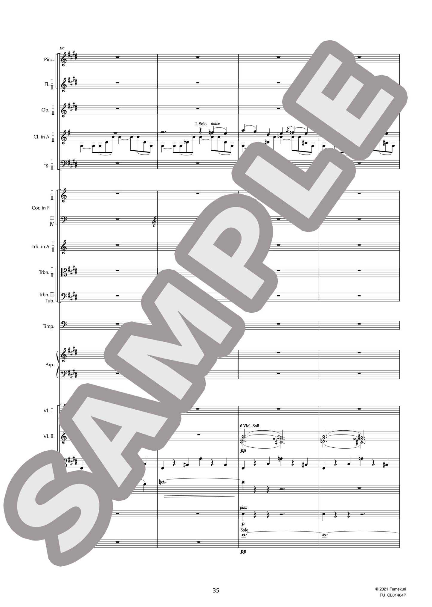交響組曲「シェヘラザード」作品35(RIMSKY-KORSAKOV) / クラシック・オリジナル楽曲【中上級】