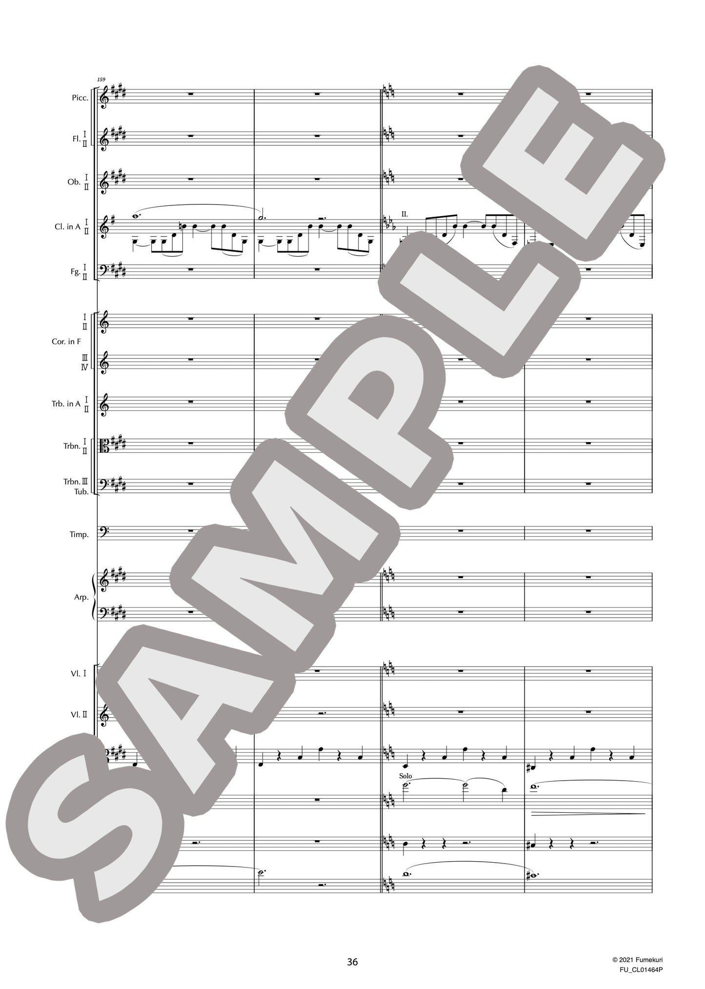 交響組曲「シェヘラザード」作品35(RIMSKY-KORSAKOV) / クラシック・オリジナル楽曲【中上級】