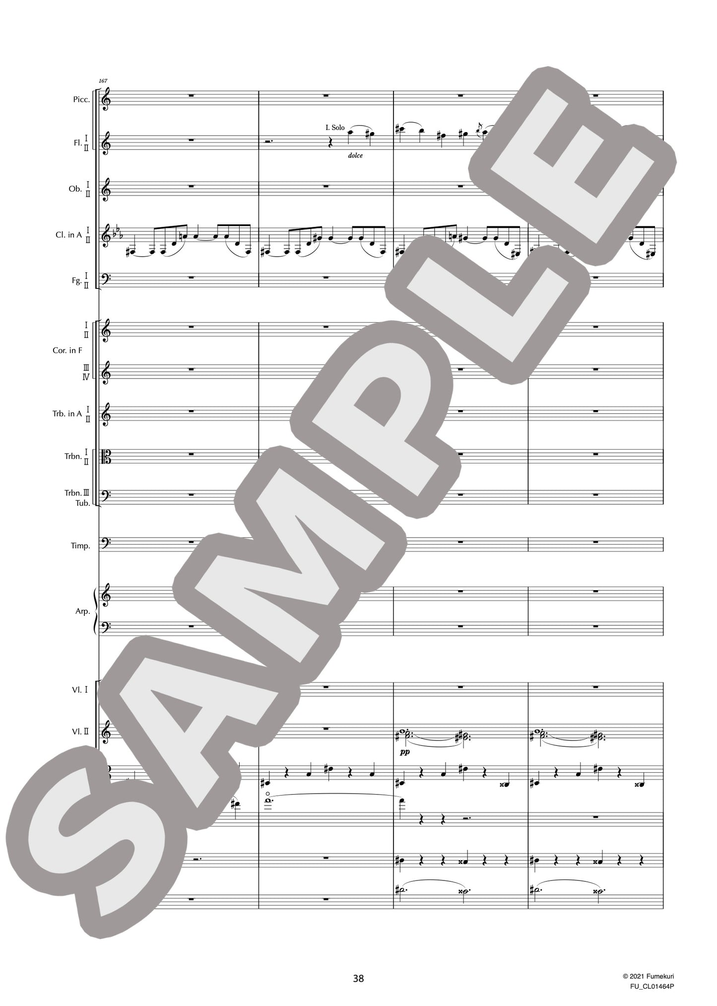 交響組曲「シェヘラザード」作品35(RIMSKY-KORSAKOV) / クラシック・オリジナル楽曲【中上級】