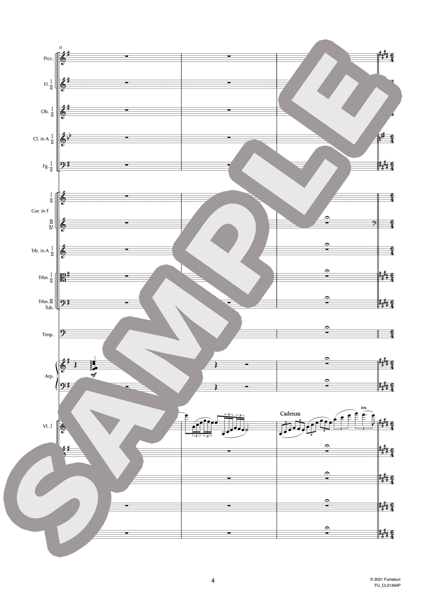 交響組曲「シェヘラザード」作品35(RIMSKY-KORSAKOV) / クラシック・オリジナル楽曲【中上級】