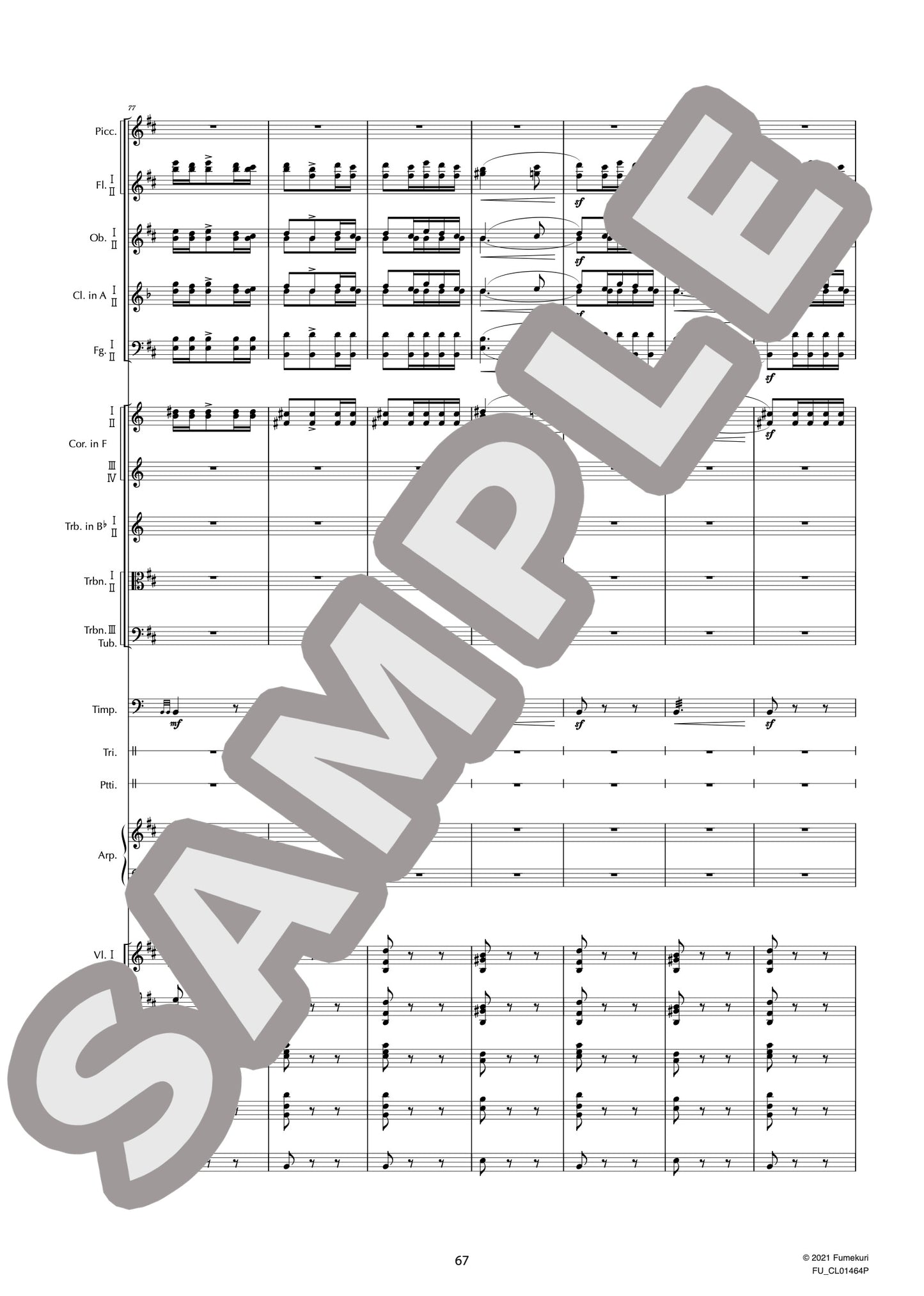 交響組曲「シェヘラザード」作品35(RIMSKY-KORSAKOV) / クラシック・オリジナル楽曲【中上級】