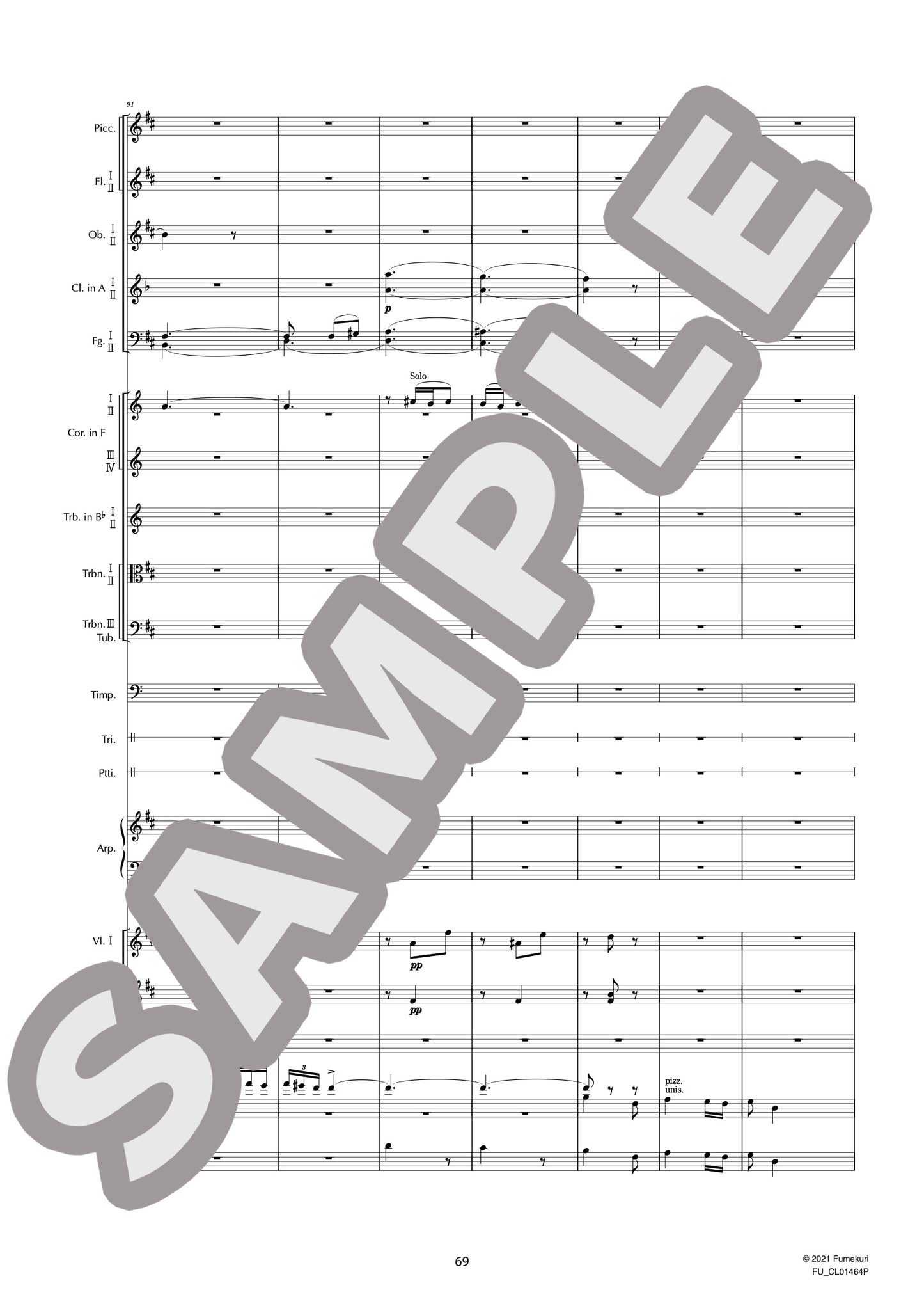 交響組曲「シェヘラザード」作品35(RIMSKY-KORSAKOV) / クラシック・オリジナル楽曲【中上級】