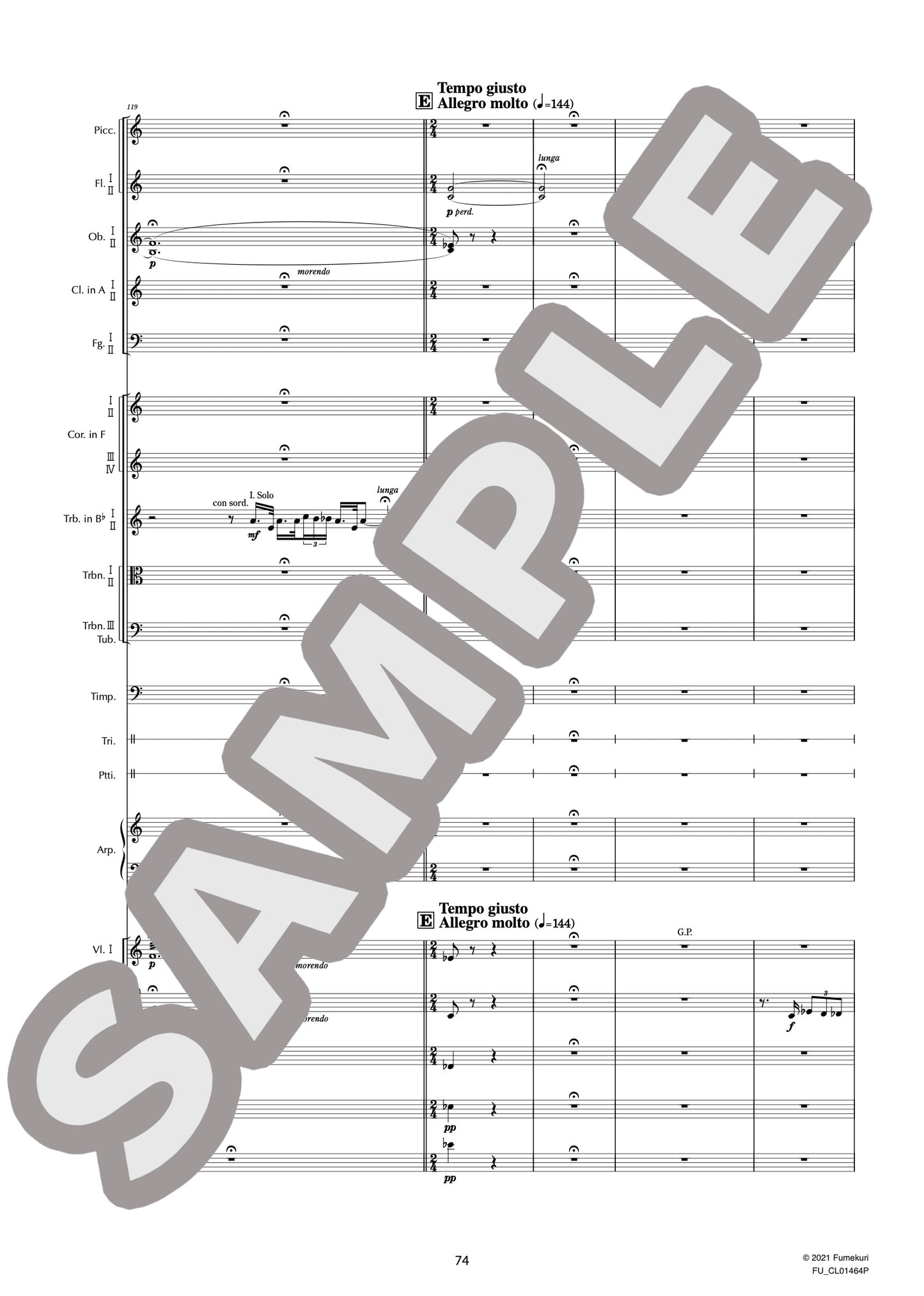 交響組曲「シェヘラザード」作品35(RIMSKY-KORSAKOV) / クラシック・オリジナル楽曲【中上級】