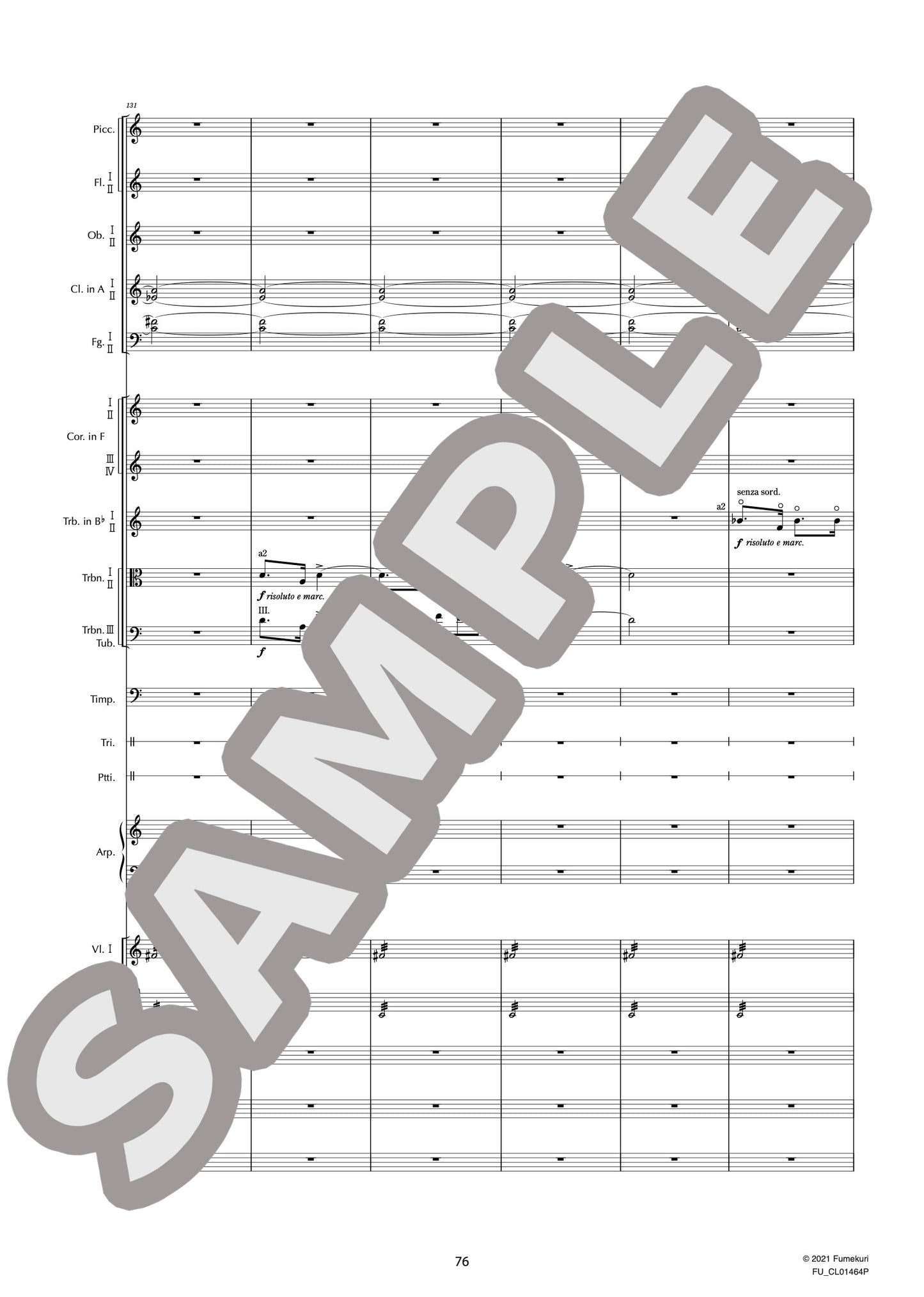 交響組曲「シェヘラザード」作品35(RIMSKY-KORSAKOV) / クラシック・オリジナル楽曲【中上級】