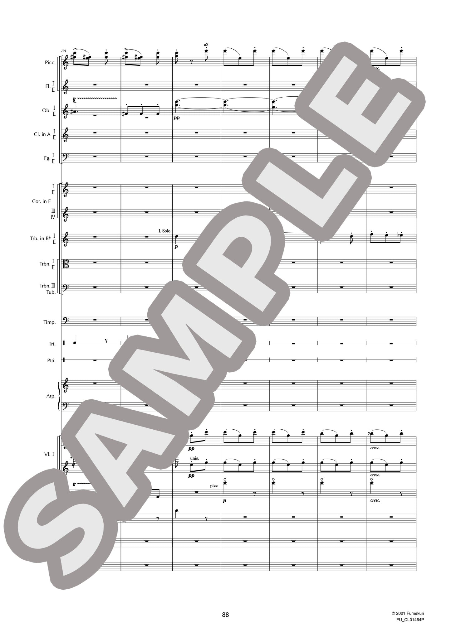 交響組曲「シェヘラザード」作品35(RIMSKY-KORSAKOV) / クラシック・オリジナル楽曲【中上級】
