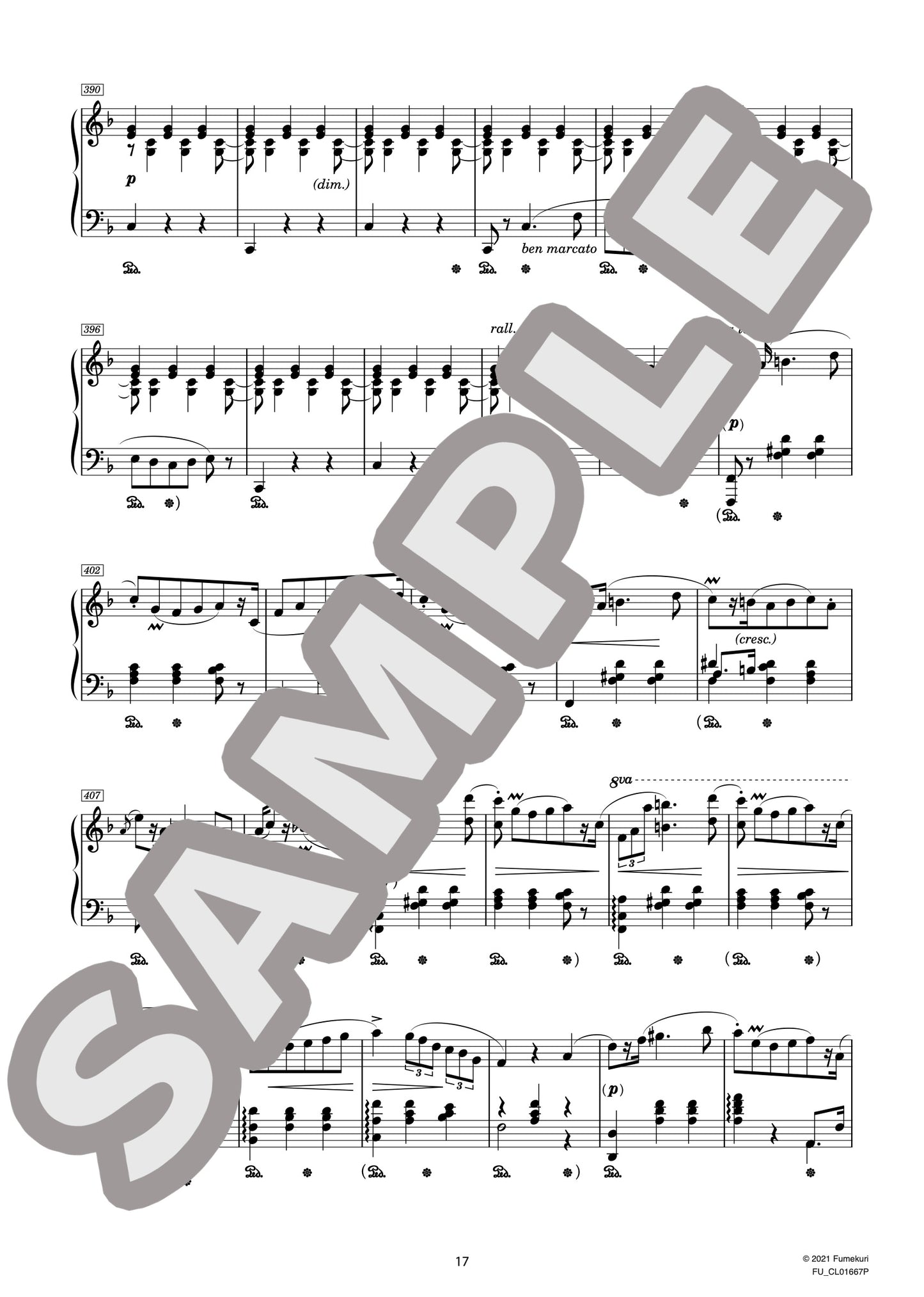 マズルカ風ロンド ヘ長調 作品5(CHOPIN) / クラシック・オリジナル楽曲【中上級】