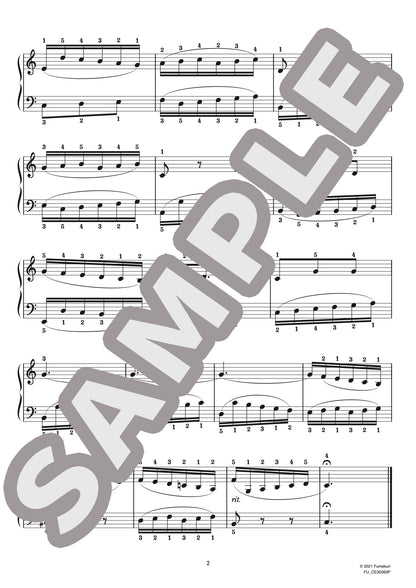 インヴェンション 第4番 BWV775（ヨハン・ゼバスティアン・バッハ) / クラシック・オリジナル楽曲【初級】
