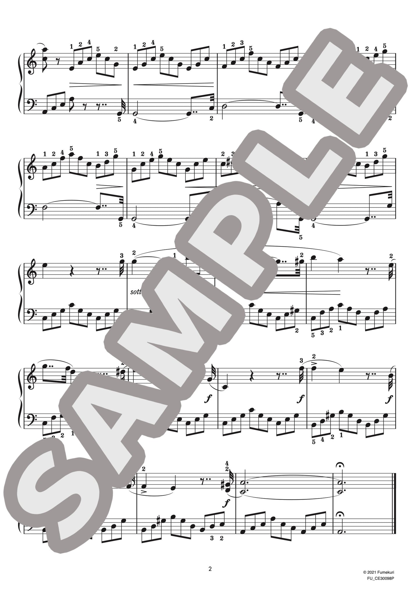 ピアノ・ソナタ 第1番 第1楽章（ロベルト・シューマン) / クラシック・オリジナル楽曲【初級】