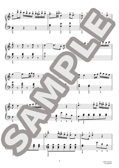 フルートとハープのための協奏曲 第2楽章（ヴォルフガング・アマデウス・モーツァルト) / クラシック・オリジナル楽曲【初級】
