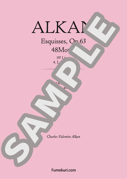 48のモチーフ集 第1巻より 鐘（ALKAN) / クラシック・オリジナル楽曲【中上級】