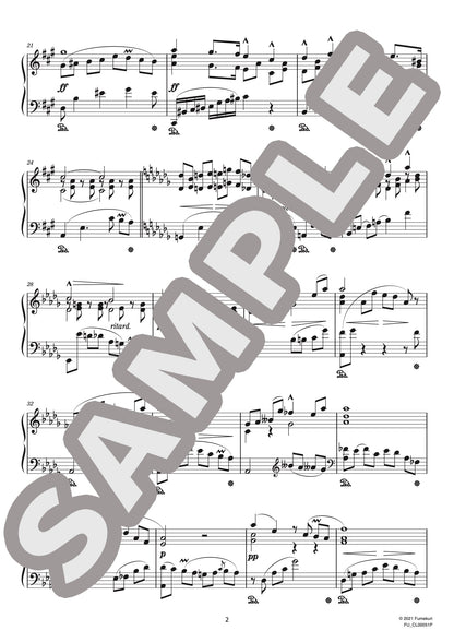 ピアノ・ソナタ 第3番 作品68 第2楽章 Andante（ALBÉNIZ) / クラシック・オリジナル楽曲【中上級】