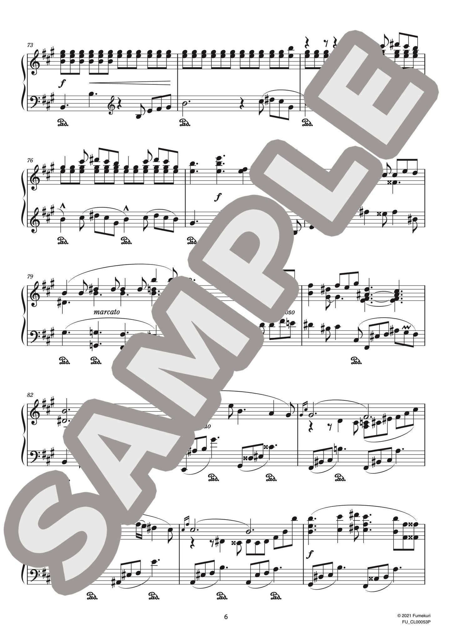 ピアノ・ソナタ 第4番 作品72 第1楽章 Allegro（ALBÉNIZ) / クラシック・オリジナル楽曲【中上級】