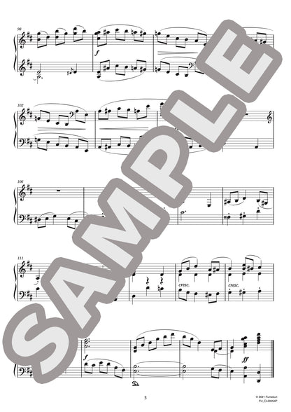 ピアノ・ソナタ 第4番 作品72 第2楽章 SCHERZINO Allegro（ALBÉNIZ) / クラシック・オリジナル楽曲【中上級】