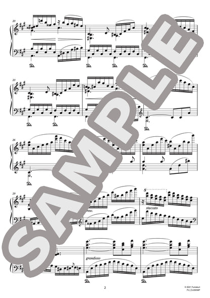 ピアノ・ソナタ 第4番 作品72 第4楽章 RONDÓ Allegro（ALBÉNIZ) / クラシック・オリジナル楽曲【中上級】