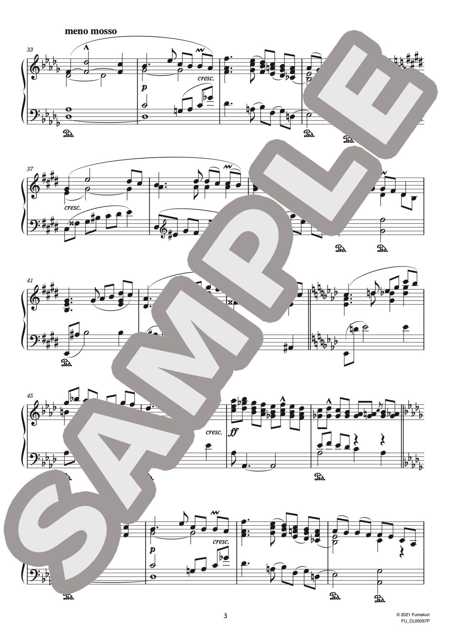 ピアノ・ソナタ 第5番 作品82 第1楽章 RONDÓ Allegro（ALBÉNIZ) / クラシック・オリジナル楽曲【中上級】