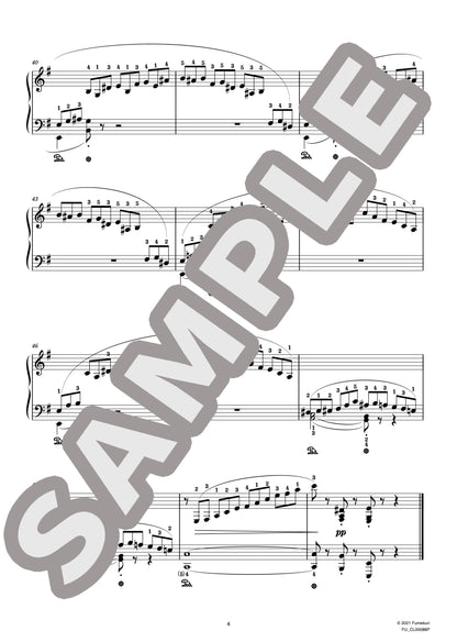 25の練習曲 作品32 第4番（JENSEN) / クラシック・オリジナル楽曲【中上級】