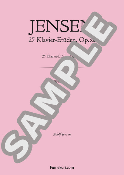 25の練習曲 作品32 第7番（JENSEN) / クラシック・オリジナル楽曲【中上級】