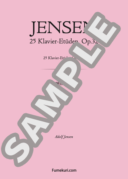 25の練習曲 作品32 第8番（JENSEN) / クラシック・オリジナル楽曲【中上級】
