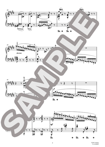 25の練習曲 作品32 第10番（JENSEN) / クラシック・オリジナル楽曲【中上級】
