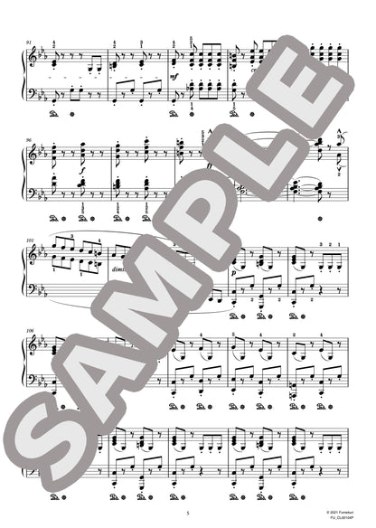 25の練習曲 作品32 第20番（JENSEN) / クラシック・オリジナル楽曲【中上級】