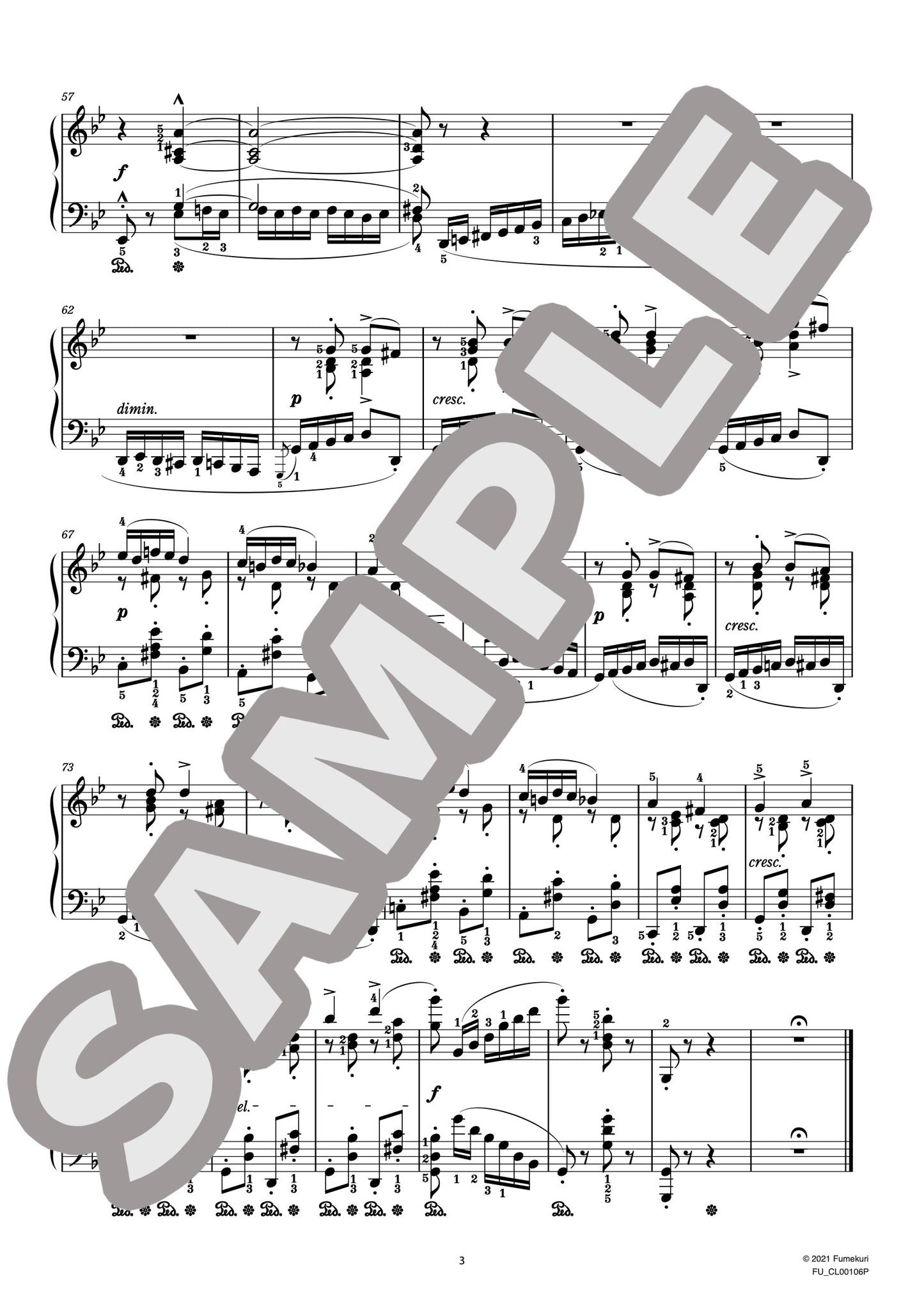 25の練習曲 作品32 第22番（JENSEN) / クラシック・オリジナル楽曲【中上級】
