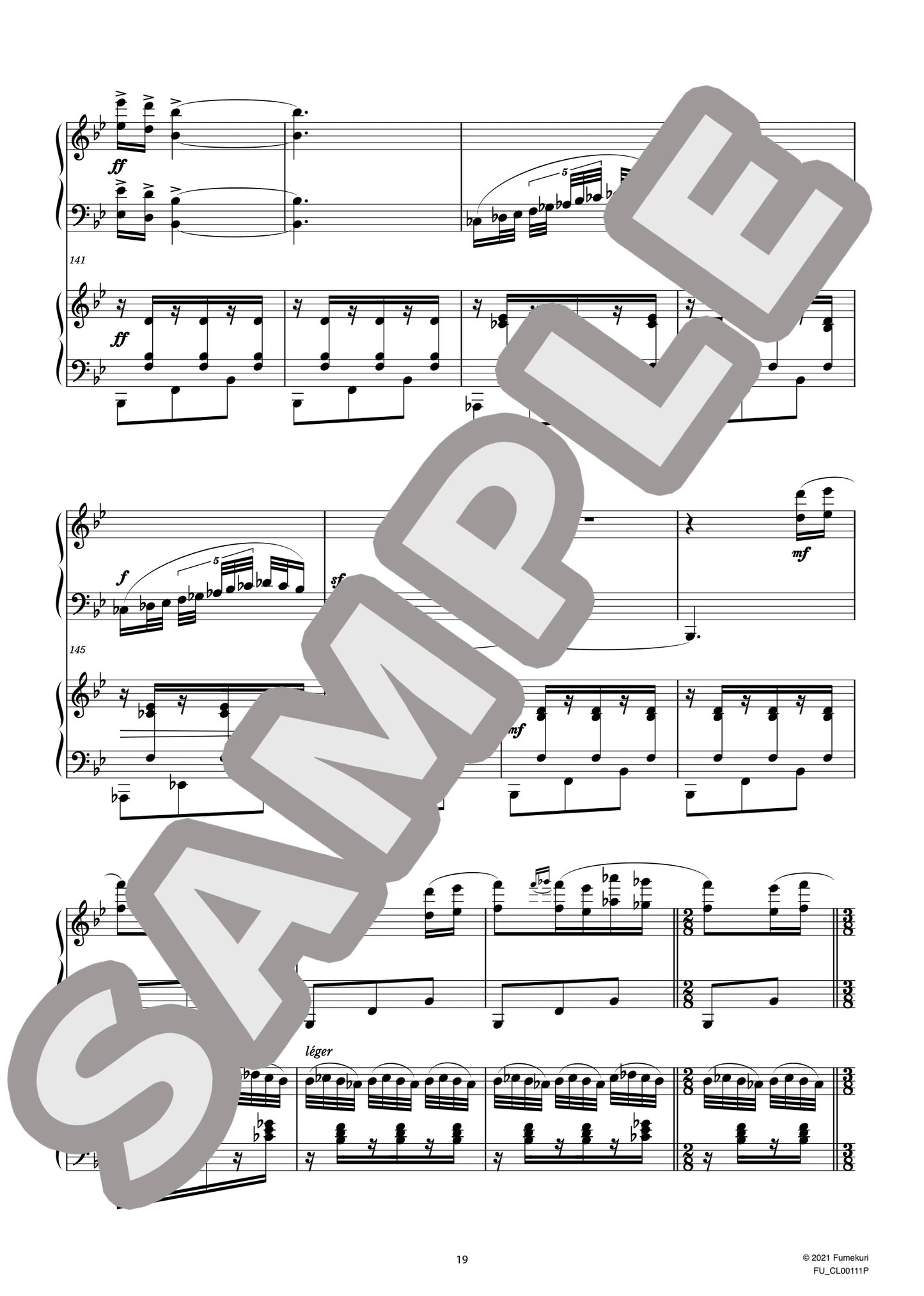 アンダルシア舞曲（2台ピアノ）より II. 感傷的に（INFANTE) / クラシック・オリジナル楽曲【中上級】