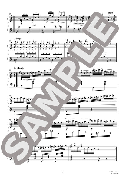 ロマンス・ヴァリエ作品3 （ピアノのためのロマンスと変奏）（C. SCHUMANN) / クラシック・オリジナル楽曲【中上級】