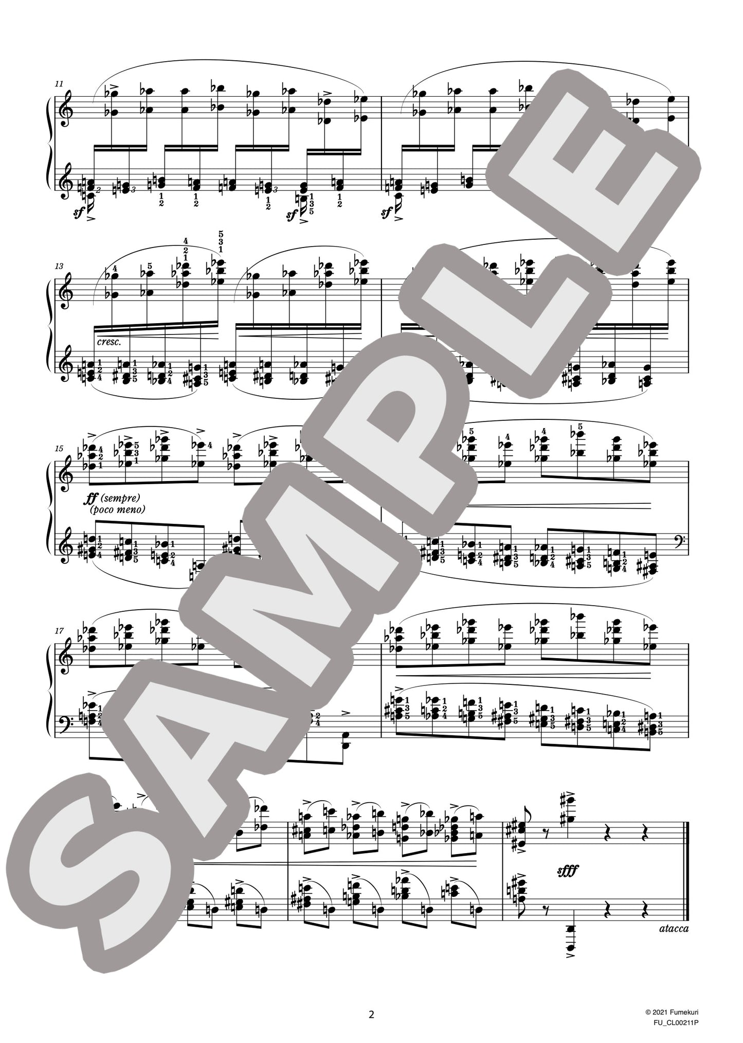 12の練習曲作品33 第3番（SZYMANOWSKI) / クラシック・オリジナル楽曲【中上級】