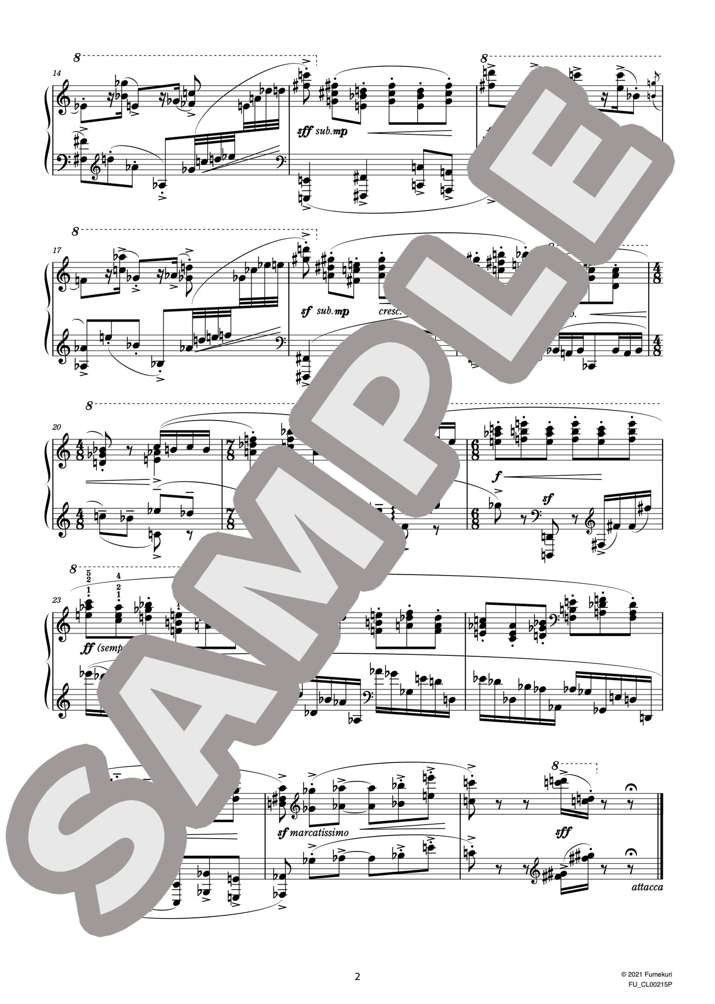 12の練習曲作品33 第7番（SZYMANOWSKI) / クラシック・オリジナル楽曲【中上級】