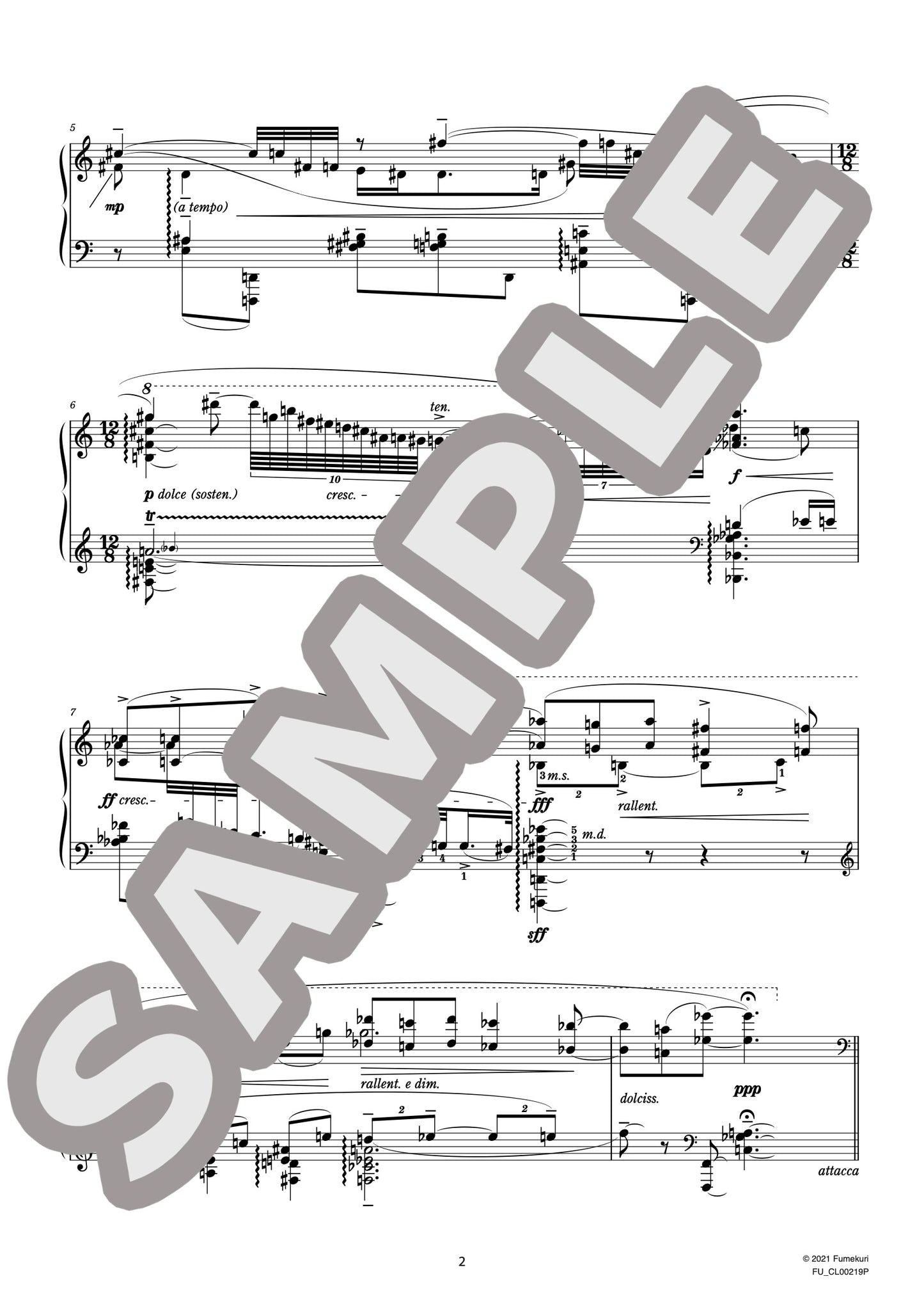 12の練習曲作品33 第11番（SZYMANOWSKI) / クラシック・オリジナル楽曲【中上級】