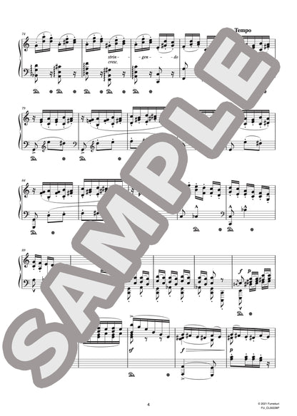 6つの演奏会用練習曲 第1集 作品35 スケルツォ（CHAMINADE) / クラシック・オリジナル楽曲【中上級】