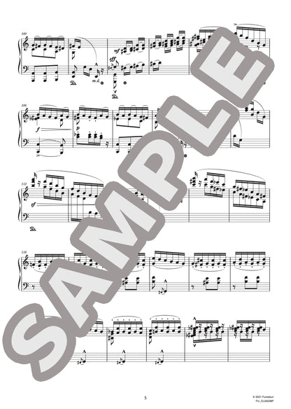 6つの演奏会用練習曲 第1集 作品35 スケルツォ（CHAMINADE) / クラシック・オリジナル楽曲【中上級】