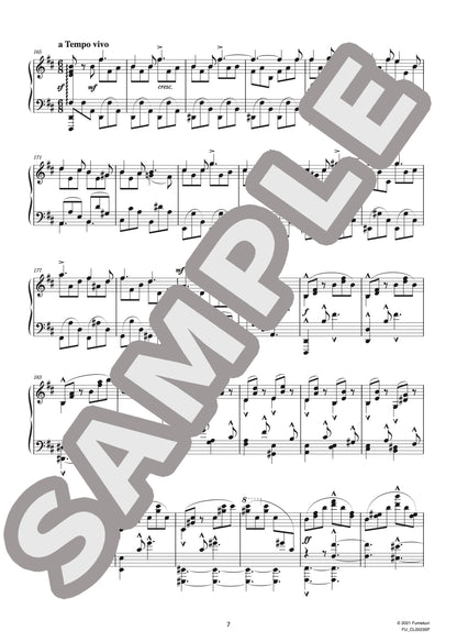 6つの演奏会用練習曲 第2集 パセティク 作品124（CHAMINADE) / クラシック・オリジナル楽曲【中上級】