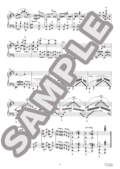 6つの演奏会用練習曲 第2集 パセティク 作品124（CHAMINADE) / クラシック・オリジナル楽曲【中上級】