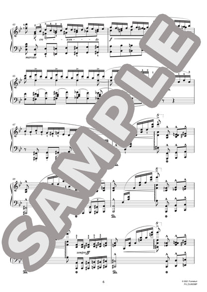 6つの演奏会用練習曲 第2集 シンフォニク 作品28（CHAMINADE) / クラシック・オリジナル楽曲【中上級】