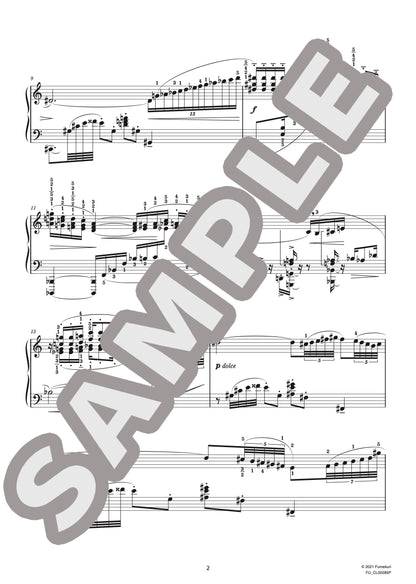 5つのジャズ・エチュード IV. タンゴ（SCHULHOFF) / クラシック・オリジナル楽曲【中上級】
