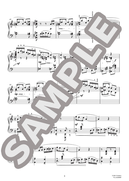 5つのピトレスク 作品31 IV （テンポ：“ワン・ステップ”）（SCHULHOFF) / クラシック・オリジナル楽曲【中上級】
