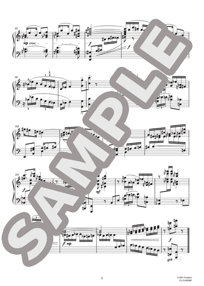 5つのピトレスク 作品31 IV （テンポ：“ワン・ステップ”）（SCHULHOFF) / クラシック・オリジナル楽曲【中上級】