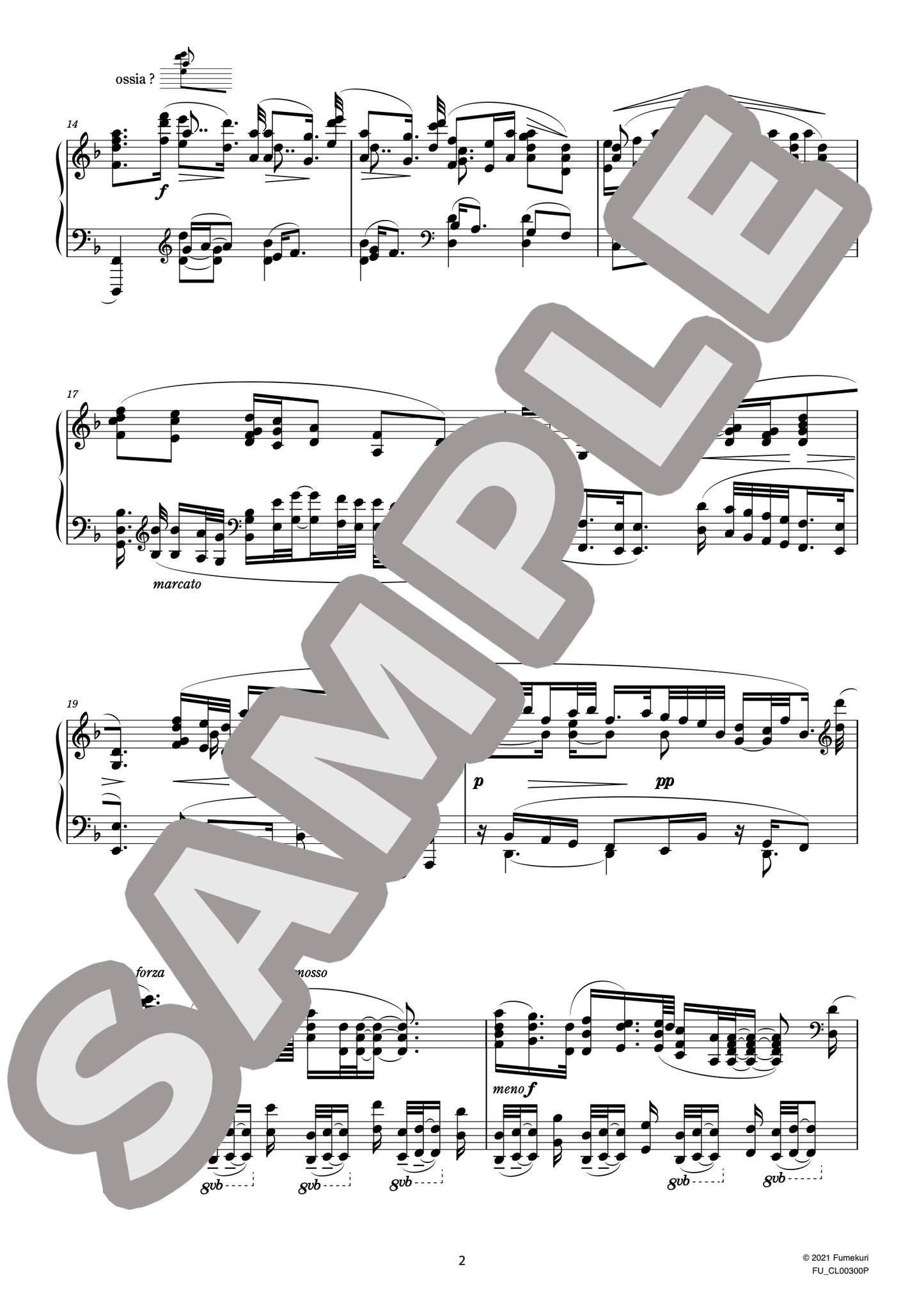 ピアノ・ソナタ 第1番 第2楽章（STANCHINSKY) / クラシック・オリジナル楽曲【中上級】