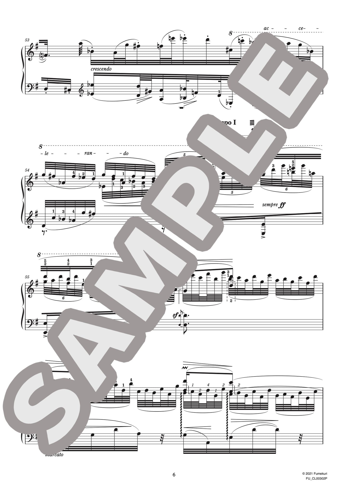 ピアノ・ソナタ 第2番 第1楽章（STANCHINSKY) / クラシック・オリジナル楽曲【中上級】