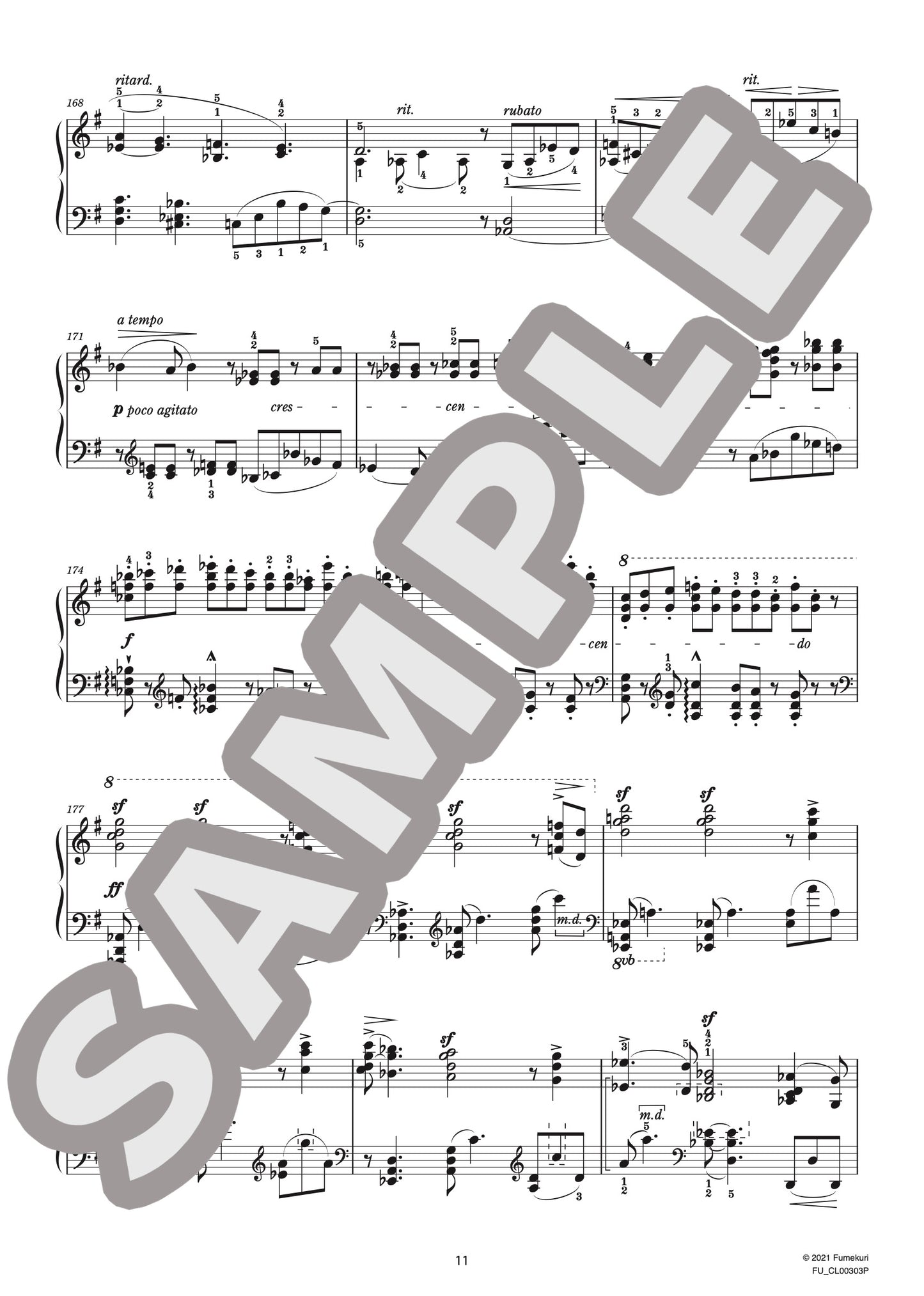 ピアノ・ソナタ 第2番 第2楽章（STANCHINSKY) / クラシック・オリジナル楽曲【中上級】