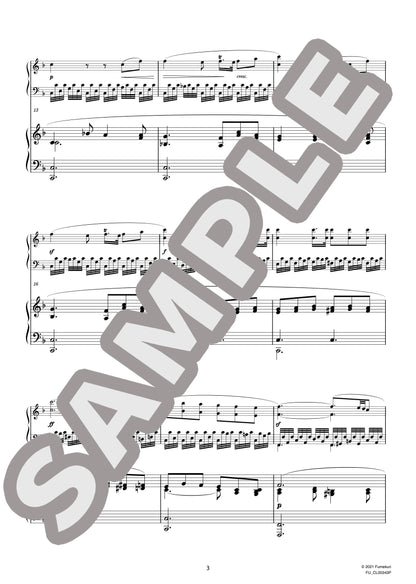 2台のピアノのための速度練習曲（40番練習曲）作品299b 第10番（CZERNY) / クラシック・オリジナル楽曲【中上級】