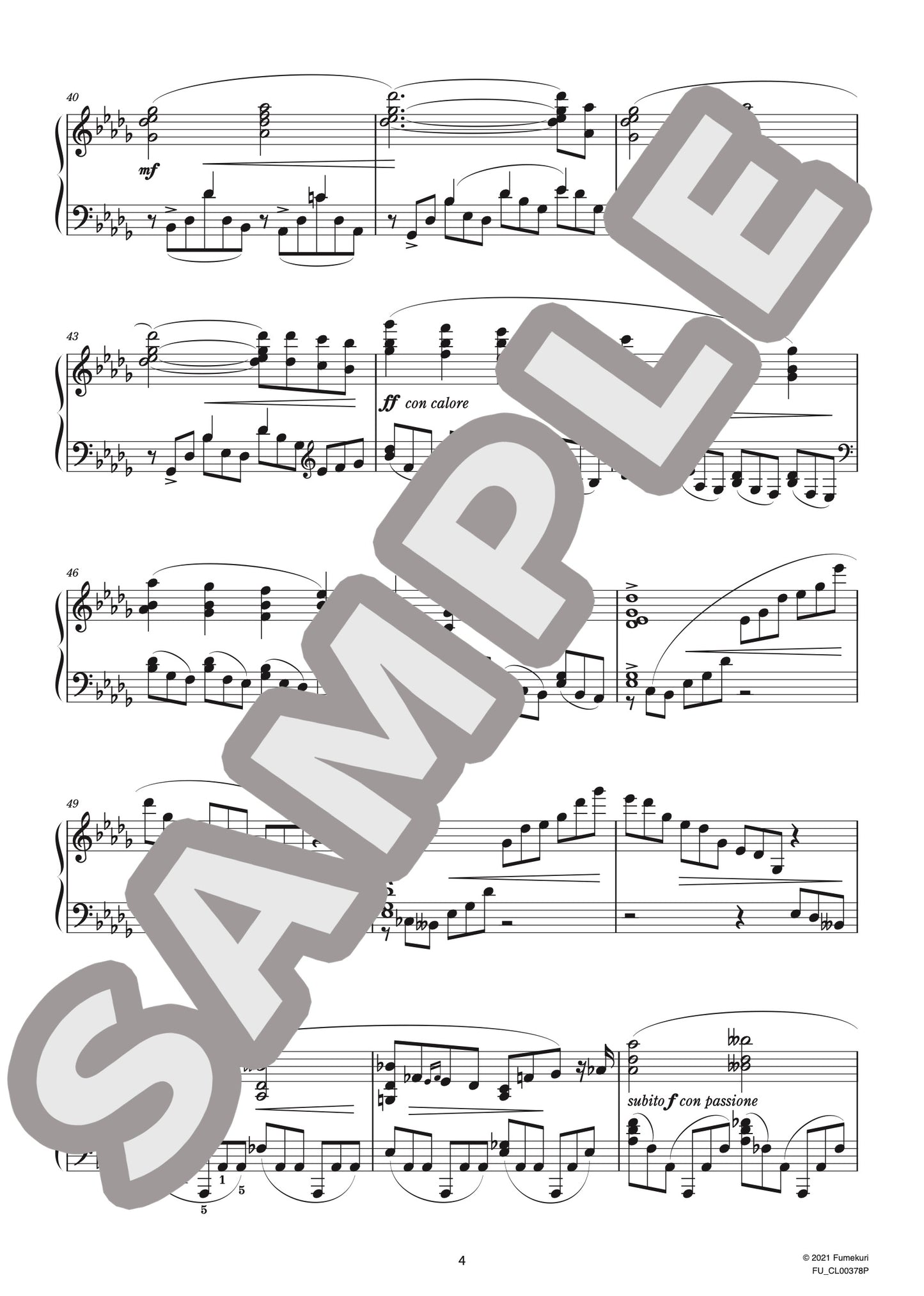 24のプレリュード（全調による前奏曲集）作品17 第15番（BLUMENFELD) / クラシック・オリジナル楽曲【中上級】