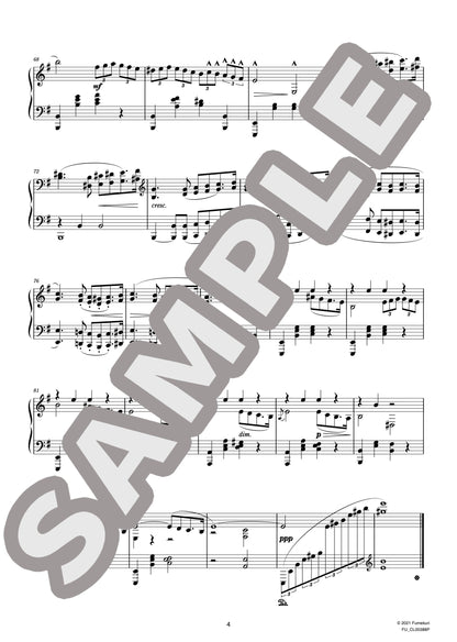 3つのピアノ曲 作品11 第1曲 ロマンツァ（BRÜLL) / クラシック・オリジナル楽曲【中上級】