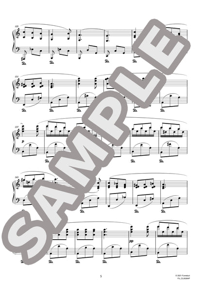 3つのピアノ曲 作品53 第2曲 メロディ（BRÜLL) / クラシック・オリジナル楽曲【中上級】