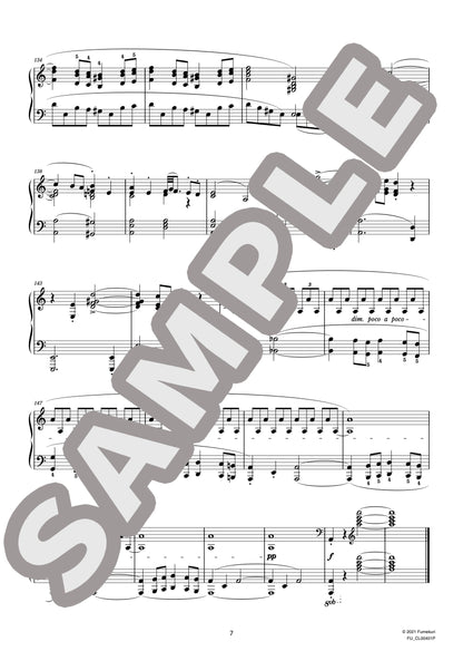 3つのピアノ曲 作品93 第2曲 即興曲（BRÜLL) / クラシック・オリジナル楽曲【中上級】