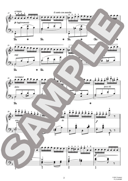 24の性格的練習曲 作品25 第7番 ヘ長調（MARMONTEL) / クラシック・オリジナル楽曲【中上級】