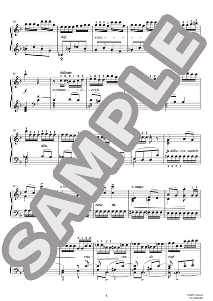 24の性格的練習曲 作品25 第7番 ヘ長調（MARMONTEL) / クラシック・オリジナル楽曲【中上級】